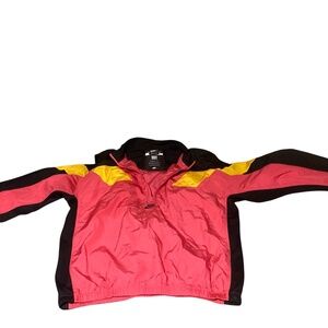 Nike hot pink windbreaker jacket